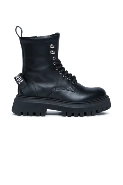 DSQUARED2 Anfibi stringati con logo | Stivali E Anfibi | Anfibi E Stivali