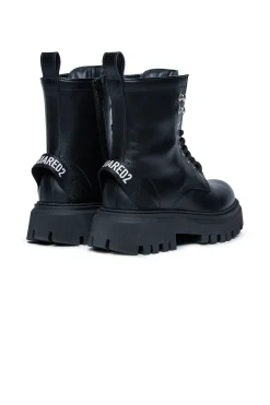 DSQUARED2 Anfibi stringati con logo | Stivali E Anfibi | Anfibi E Stivali