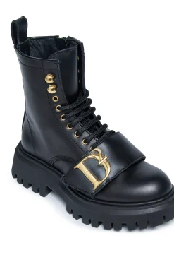 DSQUARED2 Anfibi stringati statement con logo | Stivali E Anfibi | Anfibi E Stivali