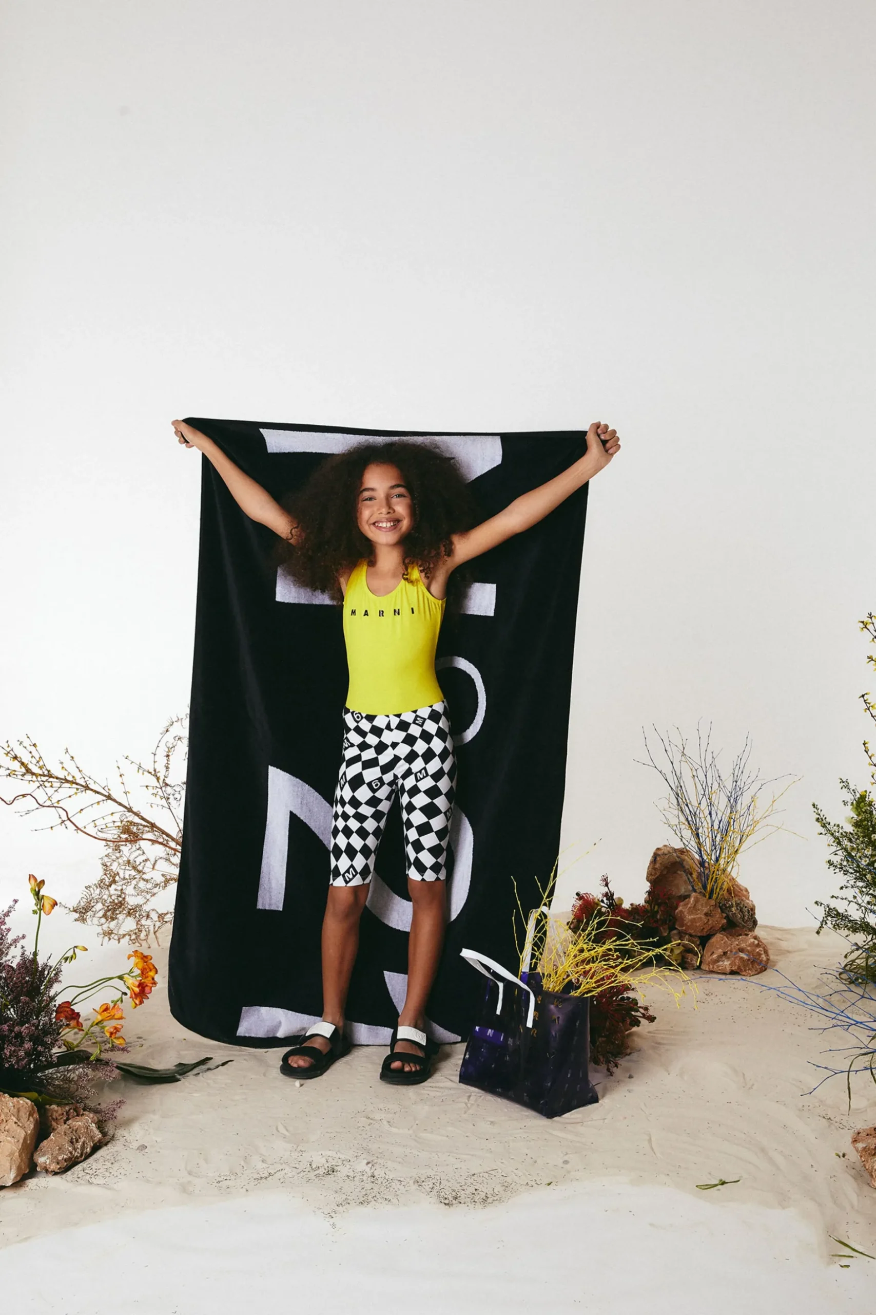 N°21 Asciugamano Maxi Logo | Bambino Moda Mare | Moda Mare