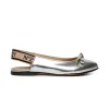 N°21 Ballerine slingback effetto specchio con fiocco | Bambino Sandali E Ciabatte | Ciabatte E Sandali