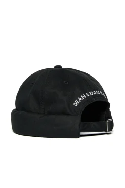 DSQUARED2 Berretto beanie estivo con logo ricamato | Bambino Berretti E Cappelli | Logomania