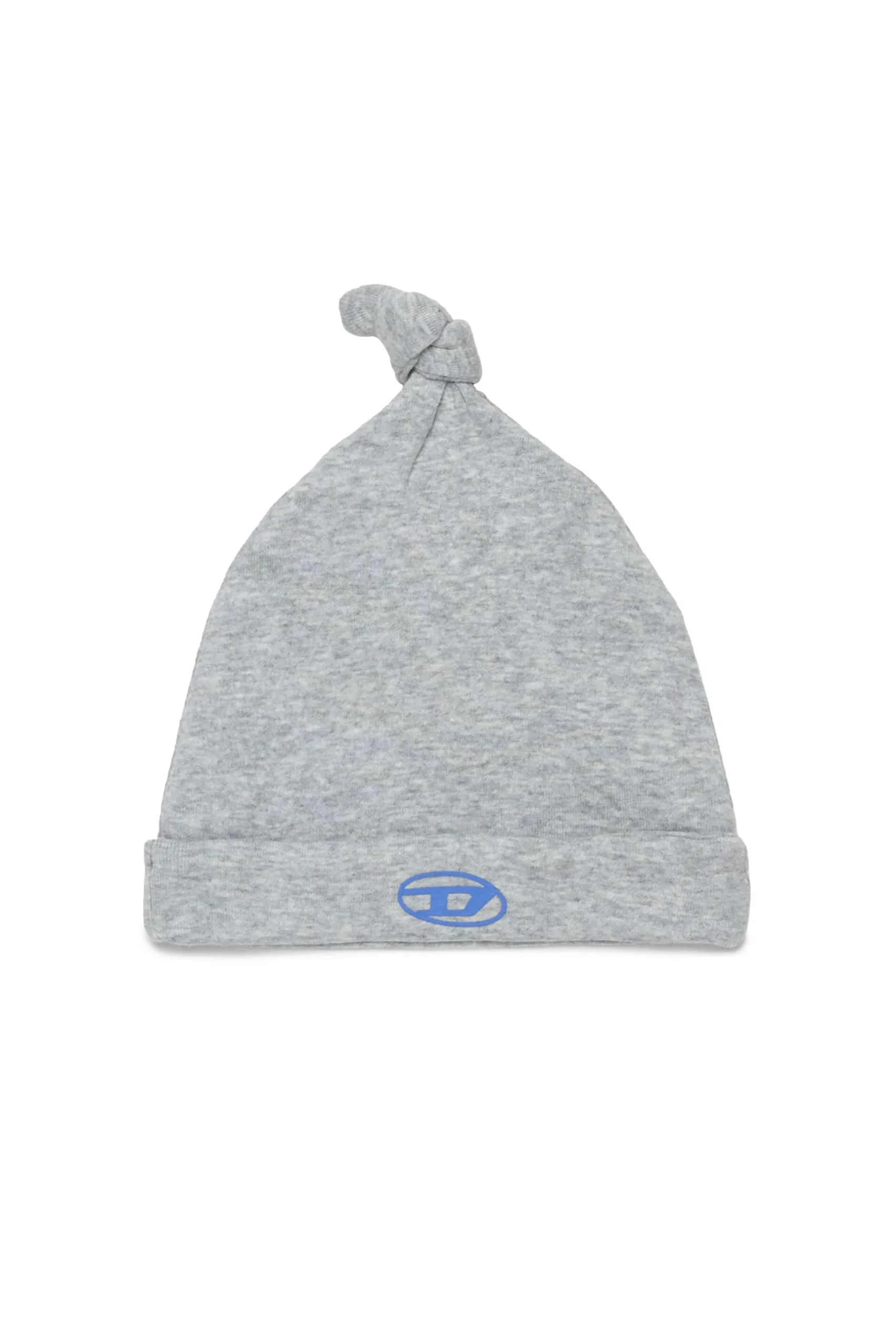 DIESEL Berretto beanie in microcostine con logo Oval D | Bambino Neonato (0-12M) | Oval D By Diesel