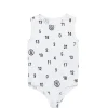 MM6 MAISON MARGIELA Body in jersey stretch allover Numeric logo | Bambino T-Shirts | Logomania