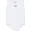 MM6 MAISON MARGIELA Body in jersey stretch con Numeric logo | Bambino T-Shirts | T-Shirts