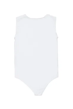 MM6 MAISON MARGIELA Body in jersey stretch con Numeric logo | Bambino T-Shirts | T-Shirts