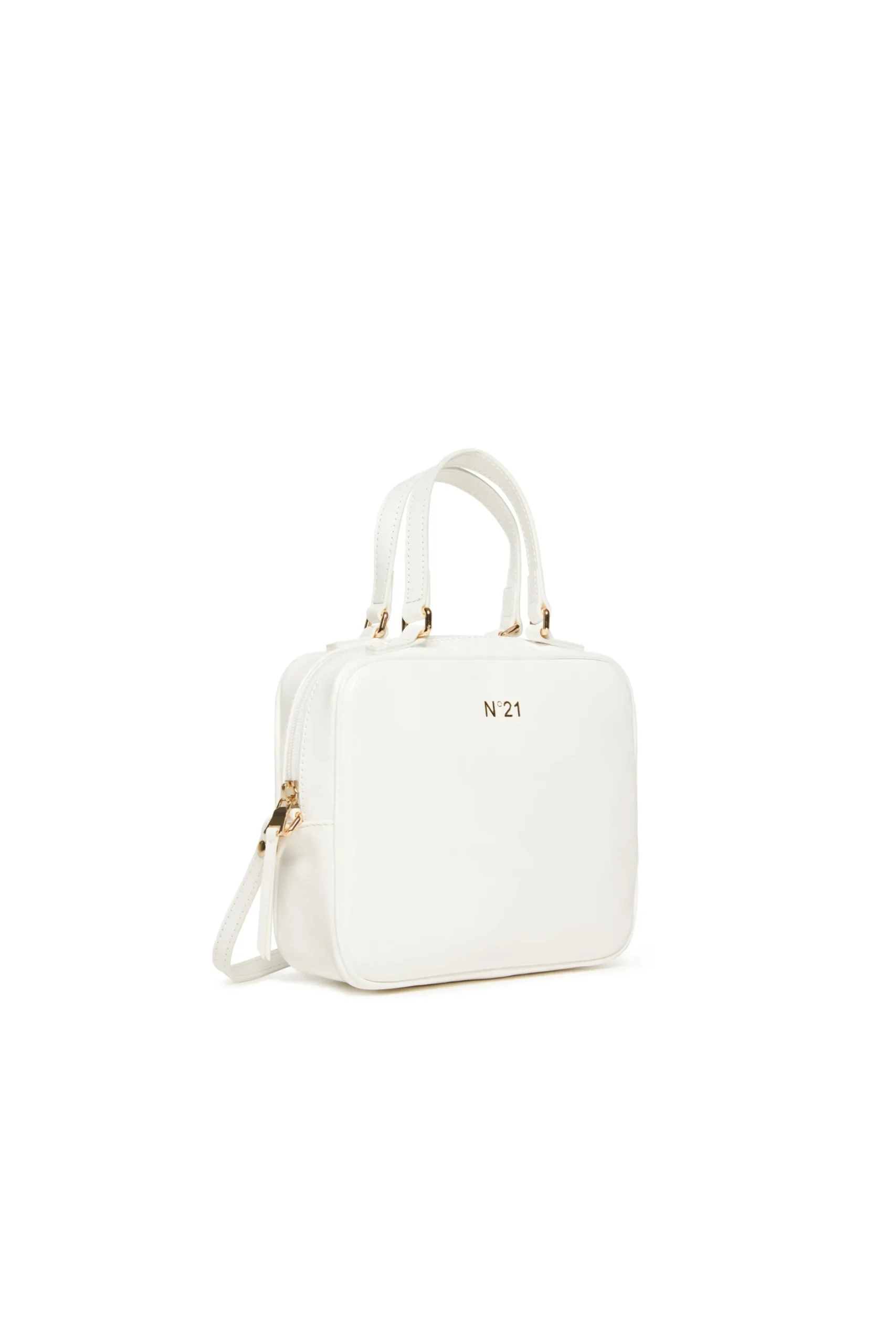 N°21 Borsa a bauletto con dettagli dorati | Borse E Zaini