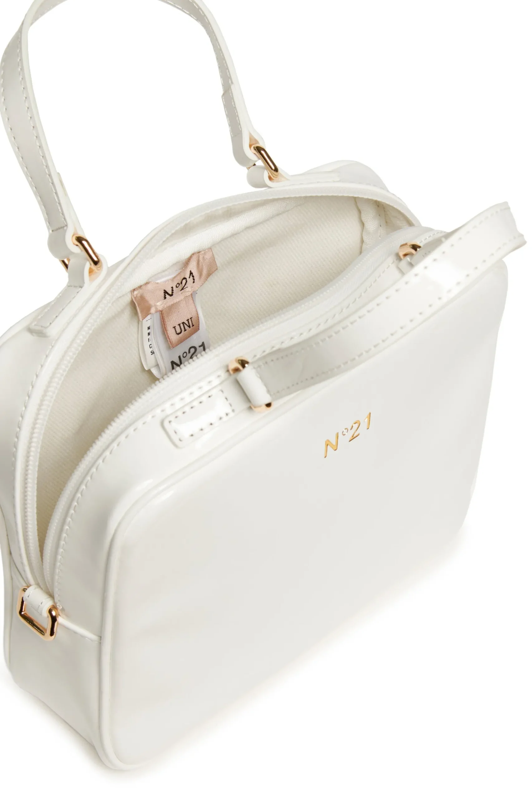 N°21 Borsa a bauletto con dettagli dorati | Borse E Zaini