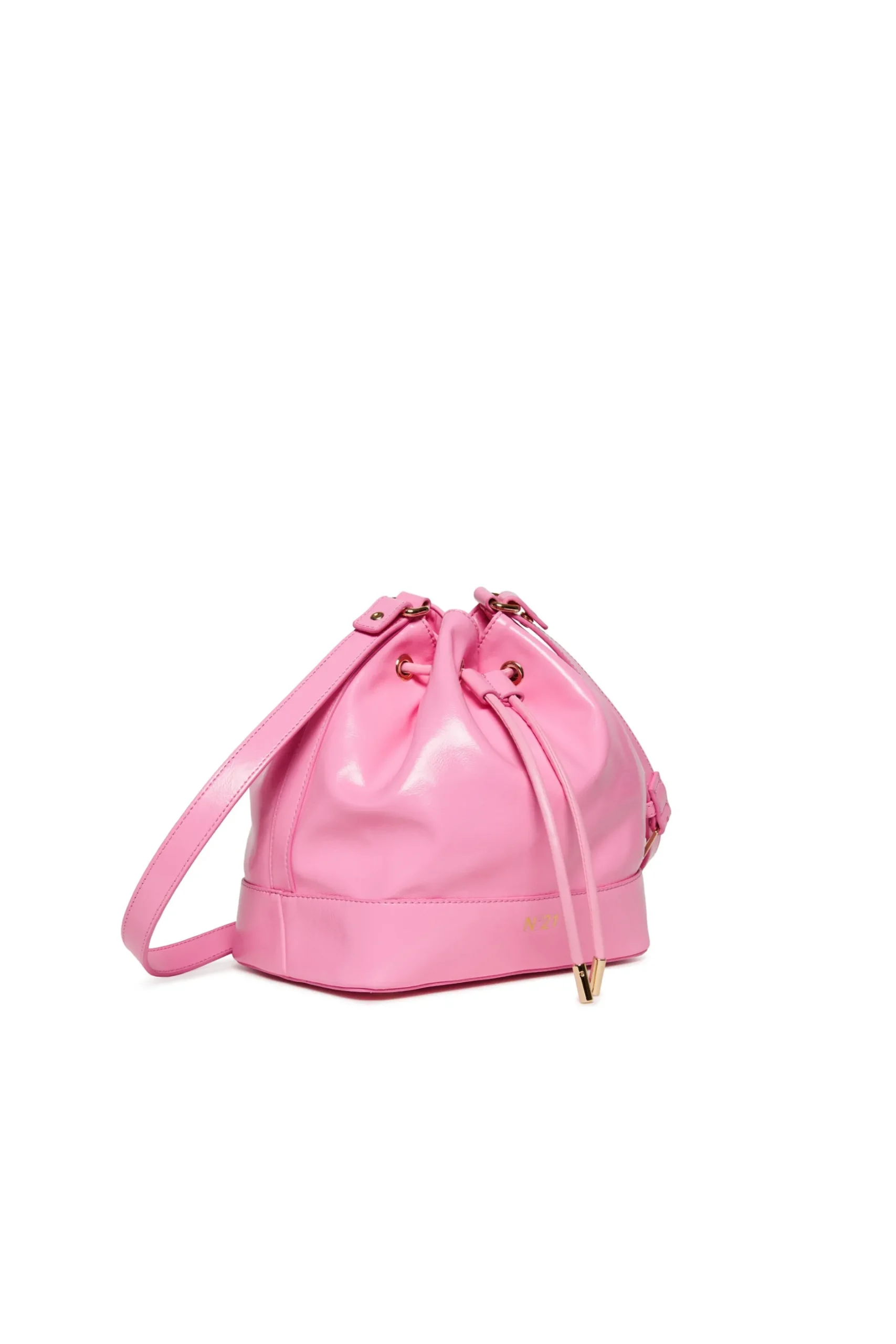 N°21 Borsa a secchiello effetto lucido | Borse E Zaini