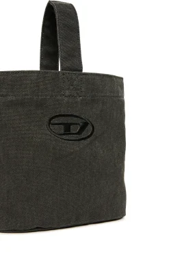 DIESEL Borsa a secchiello in canvas con logo Oval D | Bambino Borse E Zaini | Oval D By Diesel