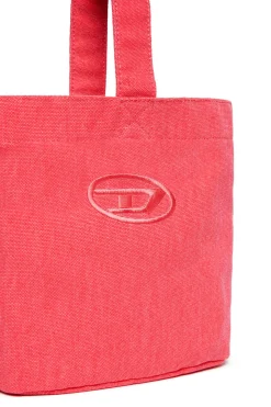 DIESEL Borsa a secchiello in canvas con logo Oval D | Bambino Borse E Zaini | Oval D By Diesel