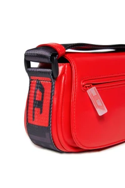 DIESEL Borsa crossbody in tessuto spalmato lucido | Borse E Zaini