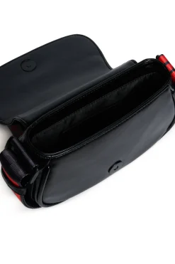 DIESEL Borsa crossbody in tessuto spalmato lucido | Borse E Zaini