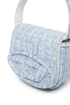 DIESEL Borsa 1DR XS in denim | Bambino Borse E Zaini | Denim-Mania