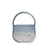 DIESEL Borsa 1DR XS in denim con strass | Bambino Borse E Zaini | Party Looks