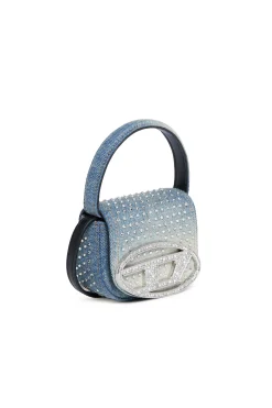 DIESEL Borsa 1DR XS in denim con strass | Bambino Borse E Zaini | Party Looks