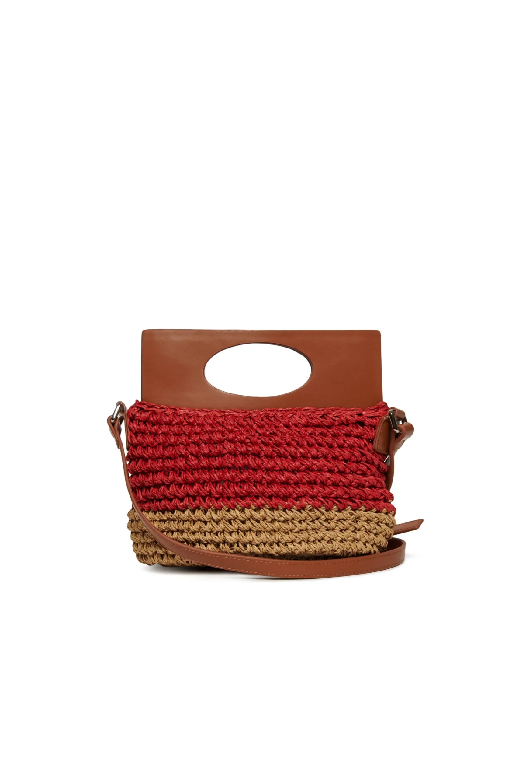 MARNI Borsa Light in tessuto effetto rafia | Borse E Zaini