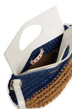 MARNI Borsa Light in tessuto effetto rafia | Borse E Zaini