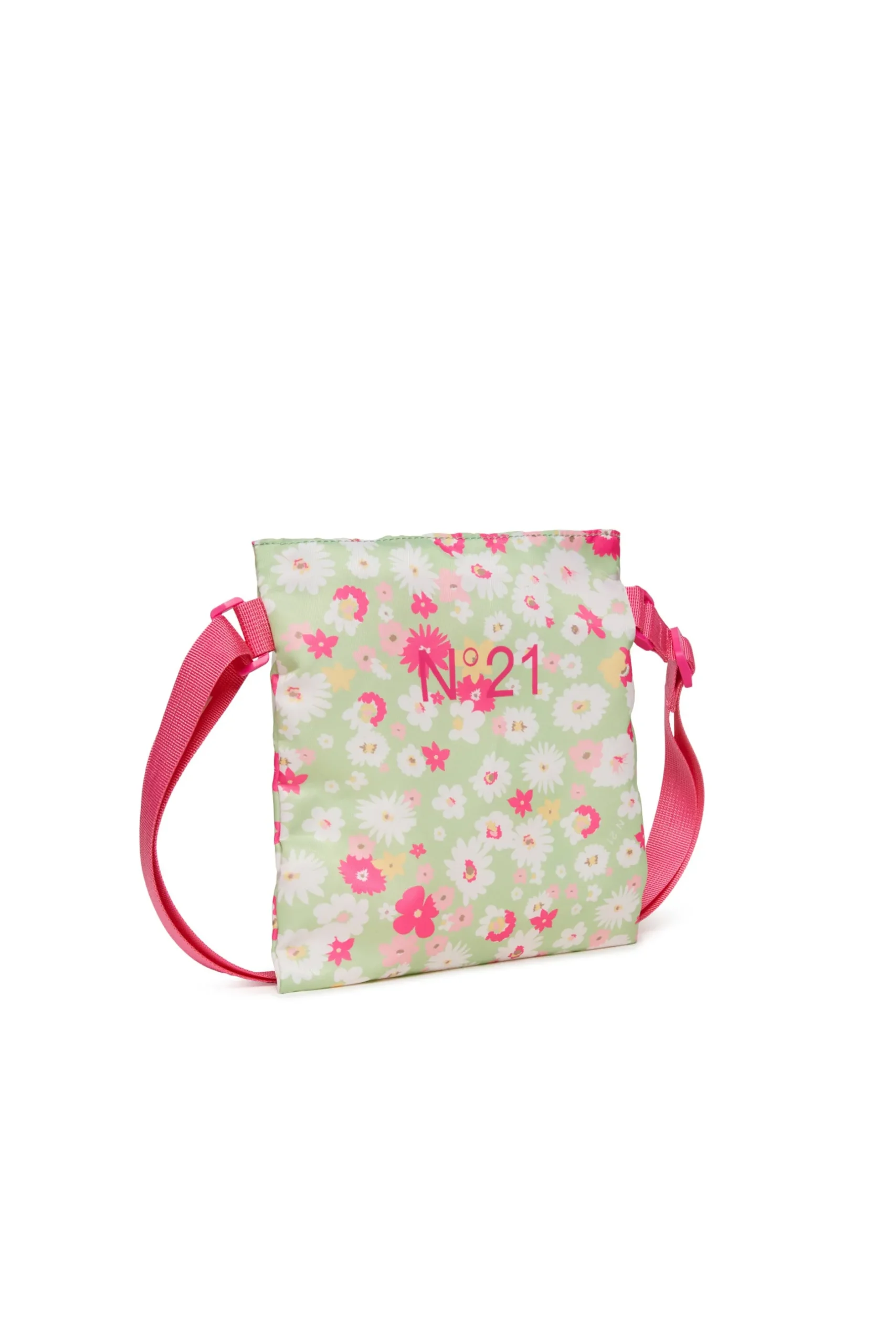 N°21 Borsa pochette allover Flowers | Bambino Borse E Zaini | Logomania
