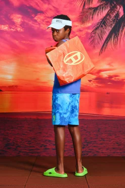 DIESEL Borsa shopper con logo Oval D | Bambino Borse E Zaini | Oval D By Diesel