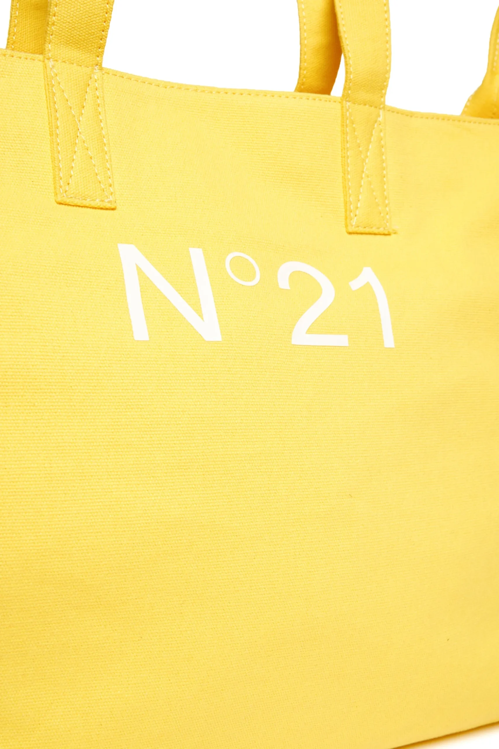 N°21 Borsa shopper in canvas con logo | Borse E Zaini