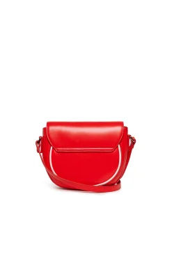 MARNI Borsa Smile Bag in tessuto spalmato con tracolla | Borse E Zaini