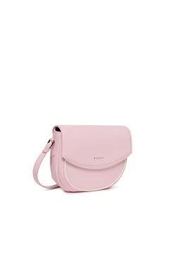 MARNI Borsa Smile Bag in tessuto spalmato con tracolla | Borse E Zaini