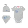 DIESEL Box kit in microcostine con logo Oval D | Bambino Neonato (0-12M) | Oval D By Diesel