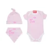 DIESEL Box kit in microcostine con logo Oval D | Bambino Neonato (0-12M) | Oval D By Diesel