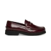 DSQUARED2 Branded leather loafers | Bambino Stivali E Anfibi | Anfibi E Stivali
