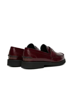 DSQUARED2 Branded leather loafers | Bambino Stivali E Anfibi | Anfibi E Stivali