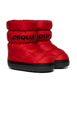 DSQUARED2 Branded puffy snow boots | Bambino Stivali E Anfibi | Anfibi E Stivali