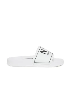 N°21 Branded slide slippers | Bambino Sandali E Ciabatte | Ciabatte E Sandali