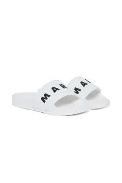 MARNI Branded slide slippers | Bambino Sandali E Ciabatte | Ciabatte E Sandali