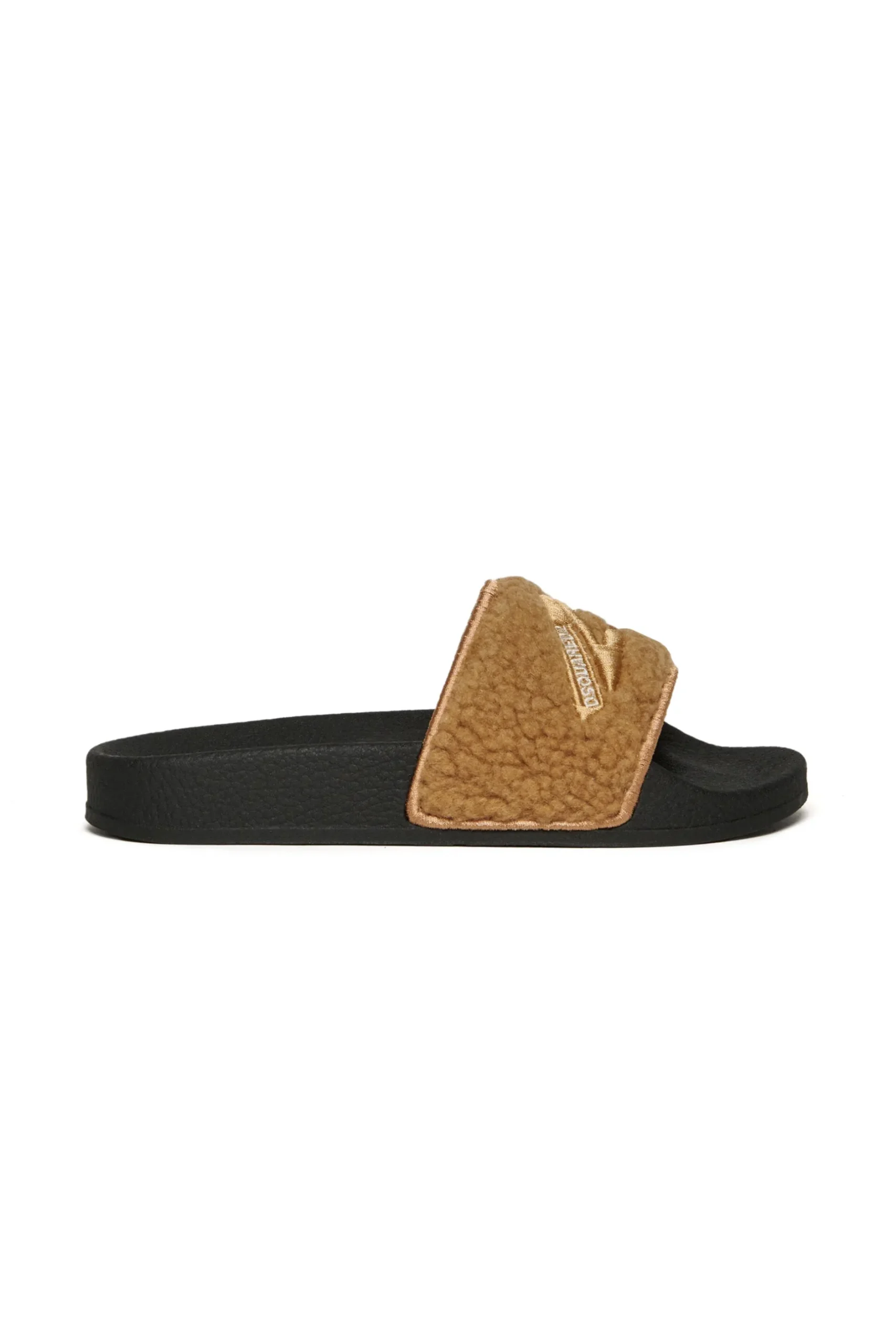 DSQUARED2 Branded teddy slides | Bambino Sandali E Ciabatte | Ciabatte E Sandali