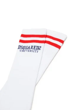 DSQUARED2 Calzini con logo college | Bambino Calzini | Calzini