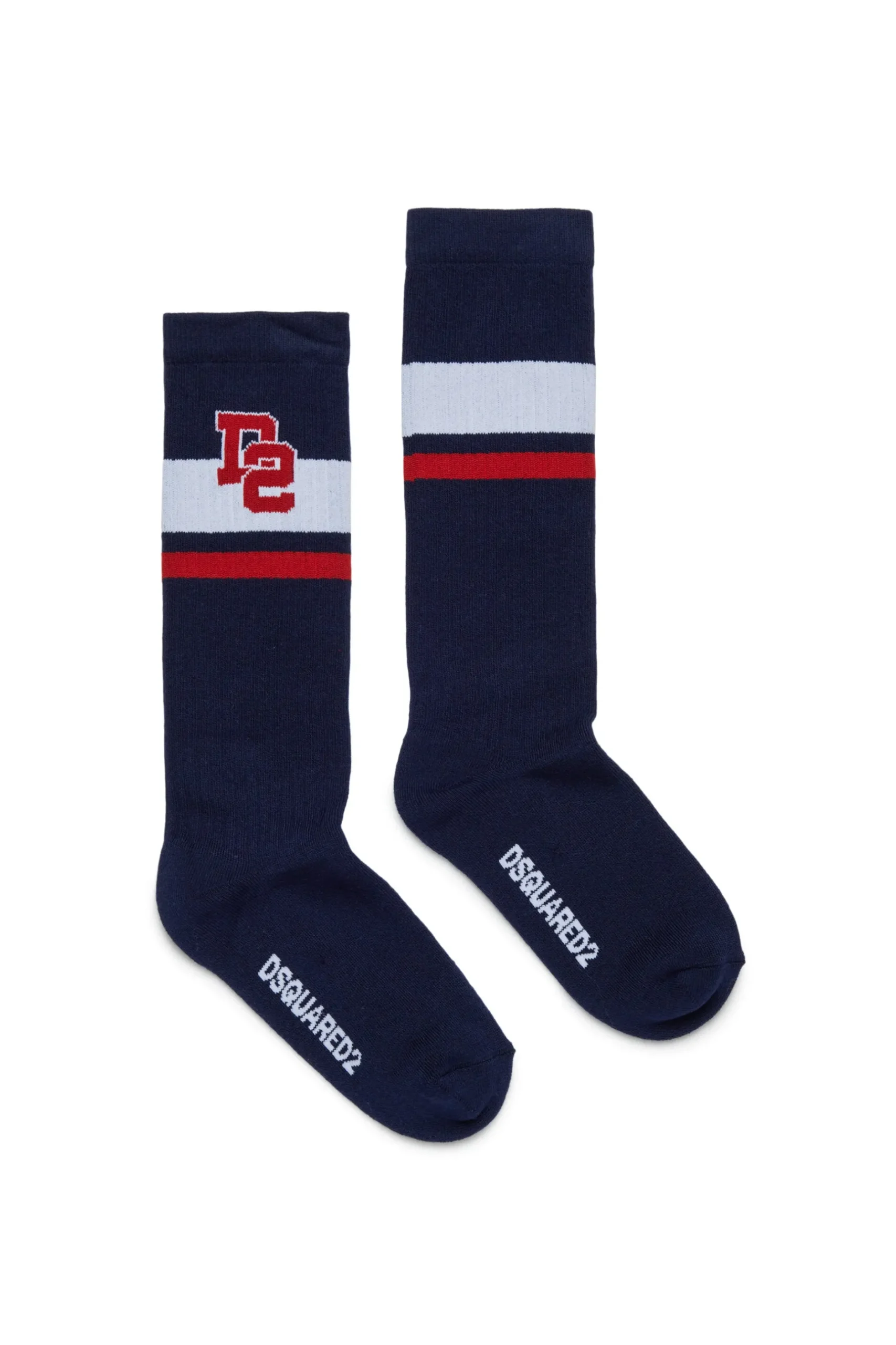 DSQUARED2 Calzini con logo D2 stile college | Bambino Calzini | Calzini