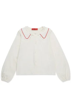 MAX&Co. Camicia a collo ampio con ruches | Camicie