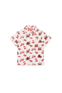DIESEL Camicia bowling allover Funny Campaign | Bambino Camicie | Swimwear
