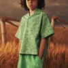 MARNI Camicia bowling in popeline allover Joy | Bambino Camicie | Camicie
