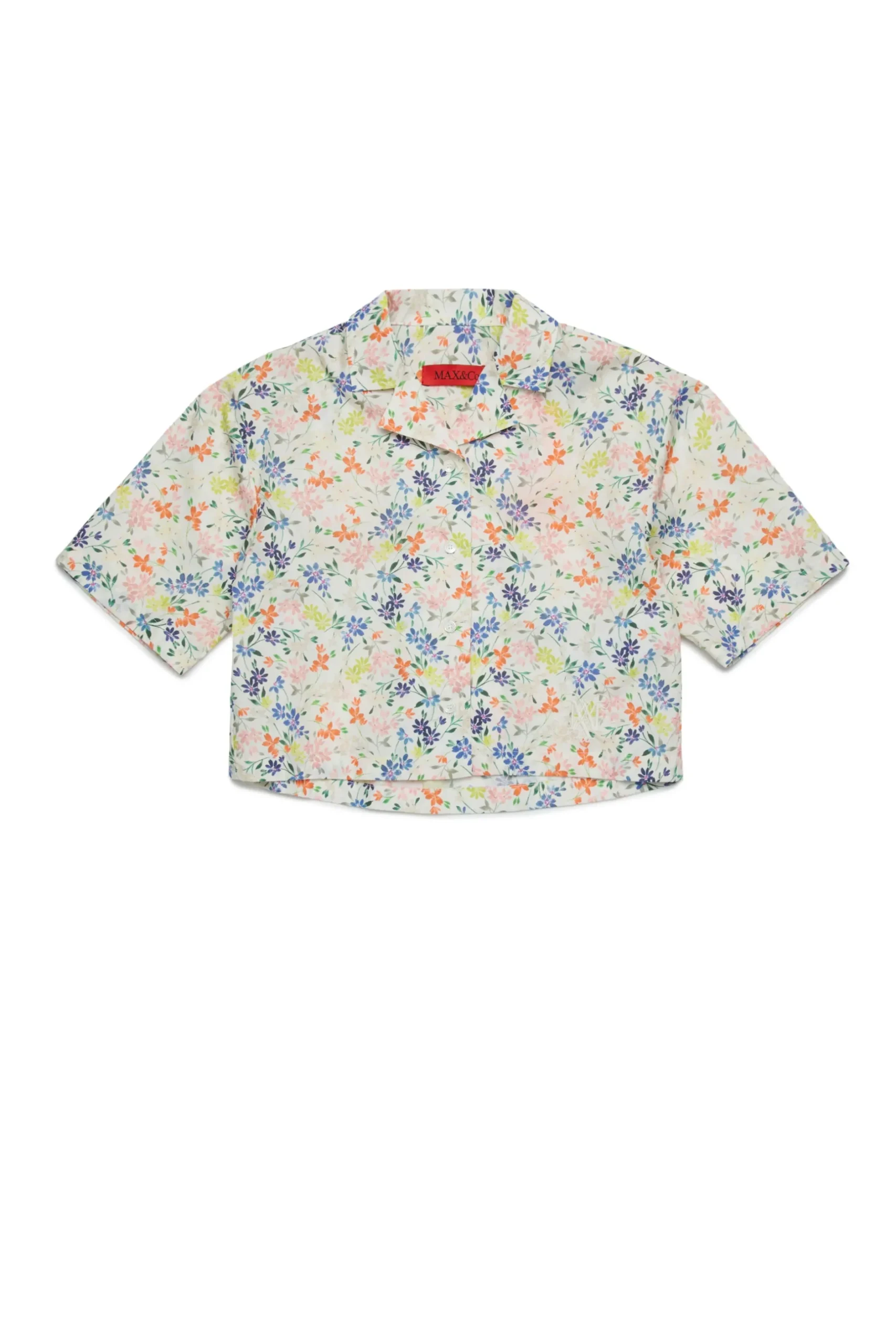 MAX&Co. Camicia boxy in popeline allover floreale | Camicie