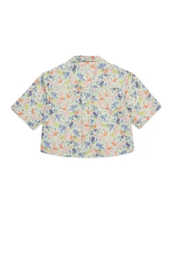 MAX&Co. Camicia boxy in popeline allover floreale | Camicie