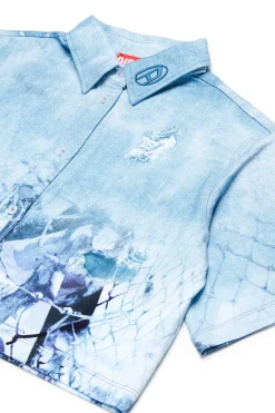 DIESEL Camicia con grafica allover Camouflower | Camicie