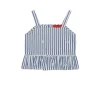 MAX&Co. Camicia con spalline in popeline a righe | Camicie