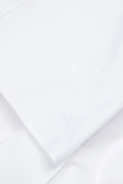 MM6 MAISON MARGIELA Camicia cropped in popeline con plissè sul retro | Bambino Camicie | Camicie