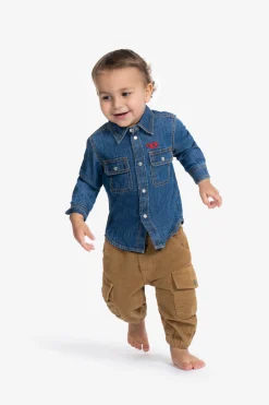 DIESEL Camicia in denim leggero | Bambino Camicie | Denim-Mania