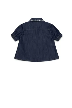 MARNI Camicia in denim scuro con rhinestones | Bambino Camicie | Denim-Mania