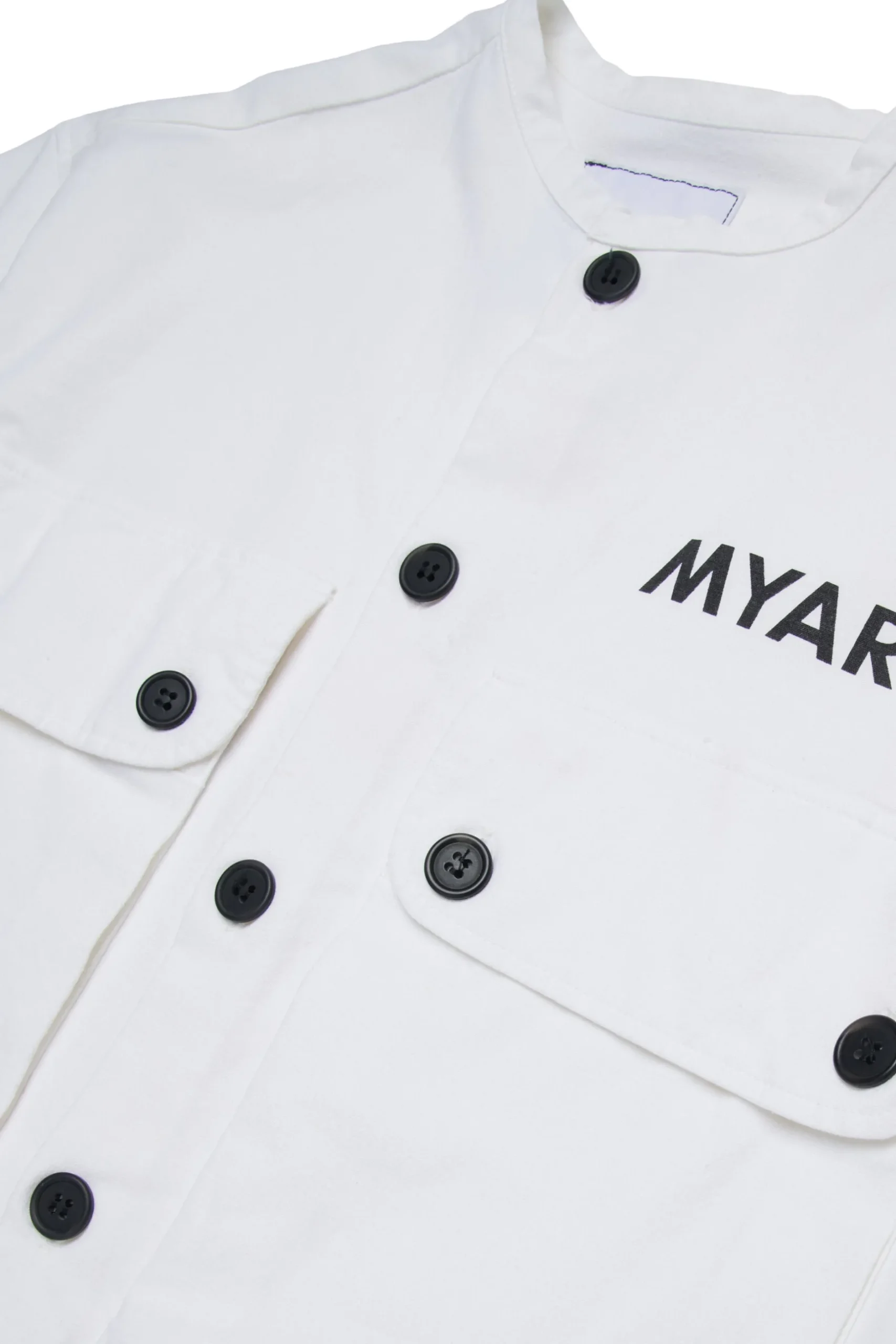 MYAR Camicia in misto lino con logo | Bambino Camicie | Camicie
