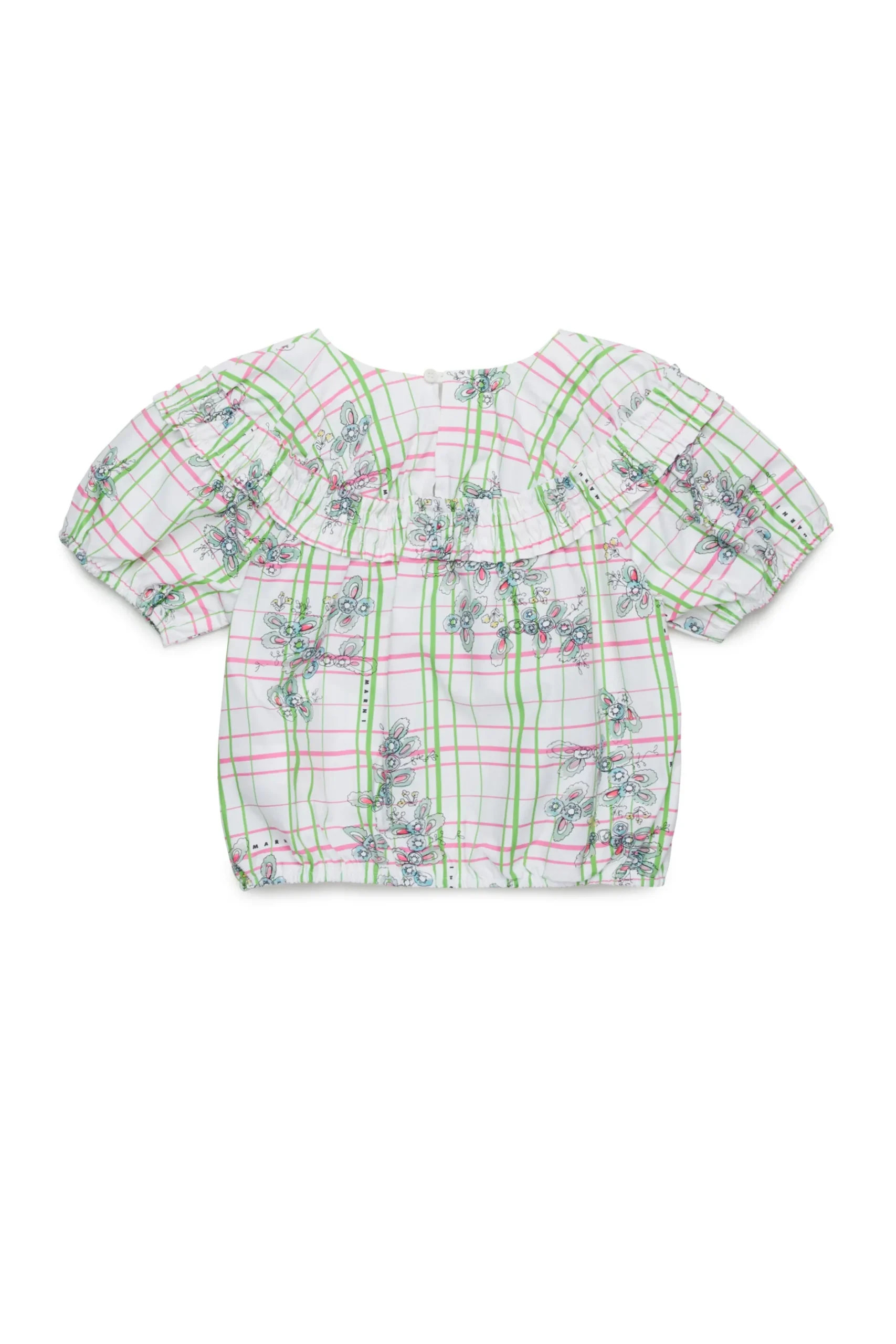 MARNI Camicia in popeline allover Greenhouse | Camicie