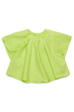 MM6 MAISON MARGIELA Camicia in popeline con arricciature | Bambino Camicie | Camicie